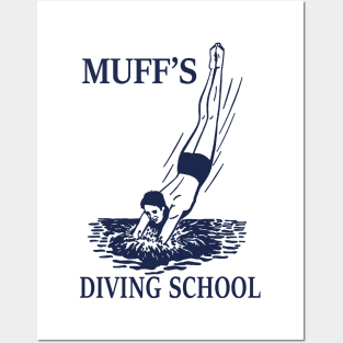 Muff's Diving School Posters and Art